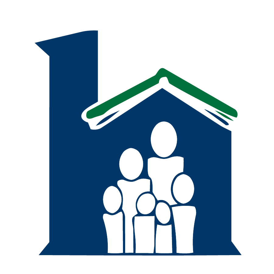 Logotipos de la NCHE_Casa-Gente Blanca NCHE Homeschool Logo